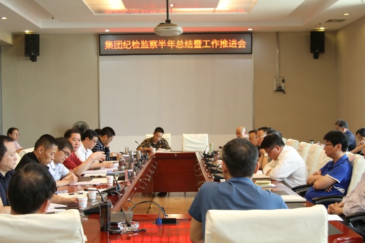 集团纪委召开2020年纪检监察半年总结暨工作推动会