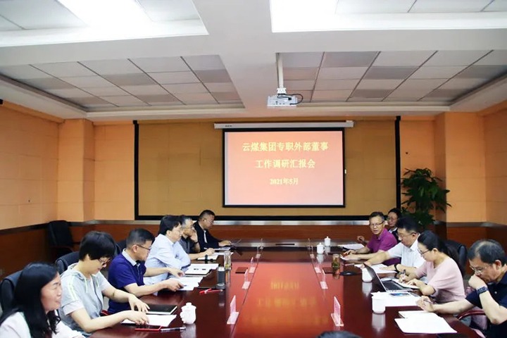 集团专职表部董事寸延峰、伍显清赴云煤矿业督导调研