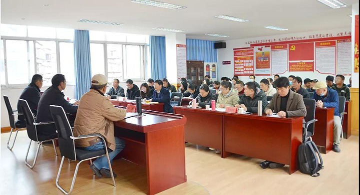 云煤（KU酷游官网）集团第八综合查核组到石油化工压力容器检测站发展2021年度综合查核带头暨民主测评