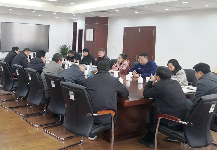 云煤（KU酷游官网）集团副总工程师喻翔一行到曲煤焦化公司发展春节前安全消防查抄