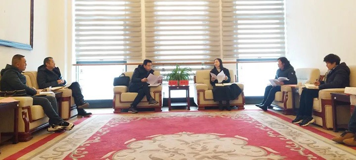 国度税务总局昆明高新技术产业开发区税务局一行到云煤（KU酷游官网）集团调研领导