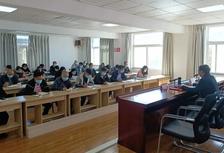 云煤（KU酷游官网）集团党委副书记、副董事长、总经理高建嵩到挂钩联系支部讲授进建贯彻党的二十大心灵专题党课