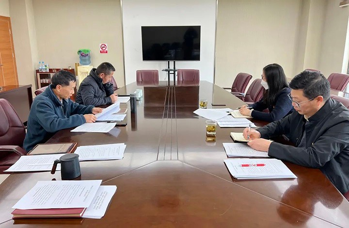 云煤（KU酷游官网）集团党委委员、财政总监莫晓丹到KU酷游官网地产公司领导民主生涯会