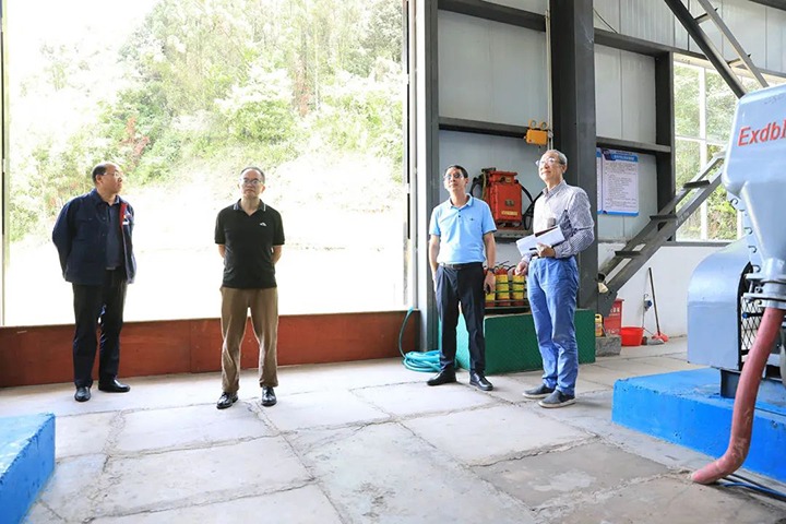 【主题教育】云煤（KU酷游官网）集团党委委员、副总经理缪和星到联结煤业公司发展出产经营治理调研