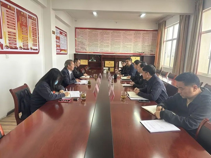 【基层调延卓云煤（KU酷游官网）集团党委委员、纪委书记翁立志到云南石油化工供销公司发展调研领导工作