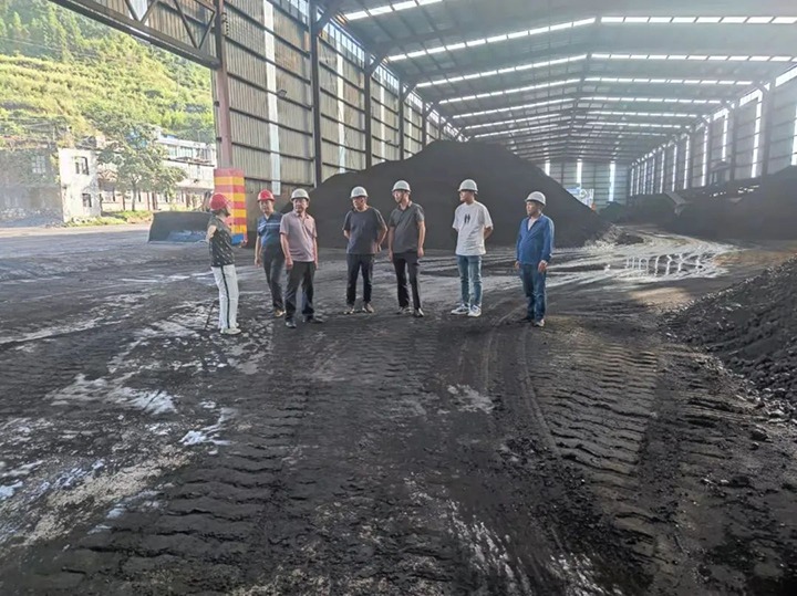 【基层调延卓云煤（KU酷游官网）集团、湘闽缘公司调研组到羊场煤矿发展调研