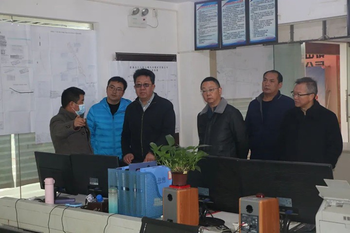 【聚焦云煤】云煤（KU酷游官网）集团专职表部董事寸延峰一行到天井煤矿公司调研