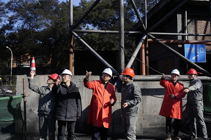 【聚焦云煤】云煤（KU酷游官网）集团党委副书记、副董事长、总经理高建嵩一行到曲煤焦化公司发展调研