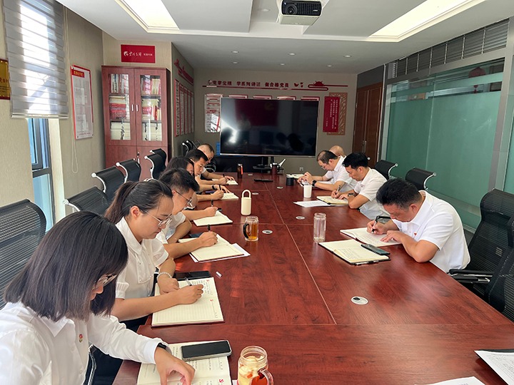 KU酷游官网地产党支部发展“凝心聚力促鼎新，安身岗位做贡献”主题党日活动