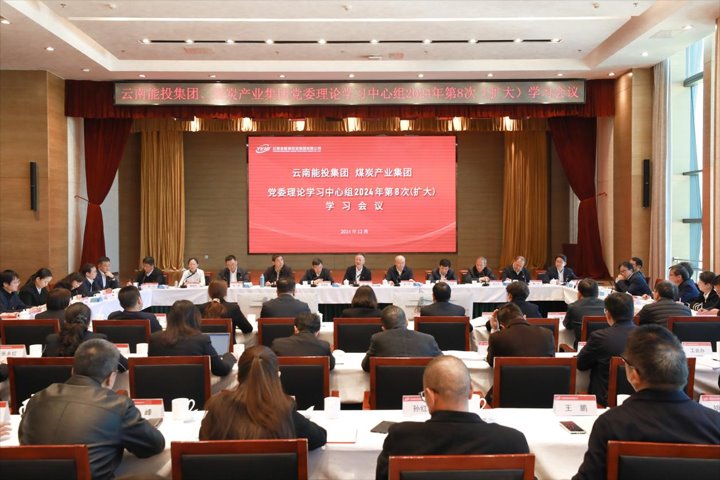 能投集团、煤炭产业集团党委发展理论进建中心组进建